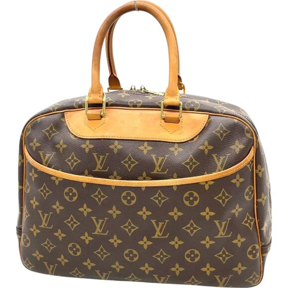 857310BH (L4) Louis Vuitton Hand Bag Brown Monogram - Picture 2 of 13